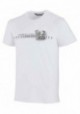 Harley-Davidson Hommes Horizontal Engine Print Slim Fit Tee Shirt White 99206-19VM