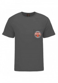 Harley-Davidson Hommes Grand Jolt B&S Chest Pocket manches courtes T-Shirt Charcoal 30297452