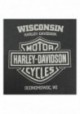 Harley-Davidson Hommes Prodigy Bike manches courtes col rond T-Shirt - Charcoal 30292377