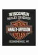 Harley-Davidson Hommes Bar & Shield Logo Chest Pocket manches courtes T-Shirt Noir 30290027