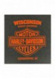 Harley-Davidson Hommes Way Down B&S Poly-Blend manches courtes T-Shirt Charcoal 30292305