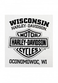 Harley-Davidson Hommes Shirt Willie G Skull manches longues Tee Shirt White 30296646