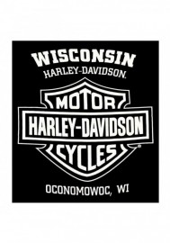 Harley-Davidson Hommes Classic White Bar & Shield Logo Sleeveless Tank Noir 30298701