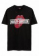 Harley-Davidson Hommes Rolling Stones Mash manches courtes col rond T-Shirt - Noir 30298858